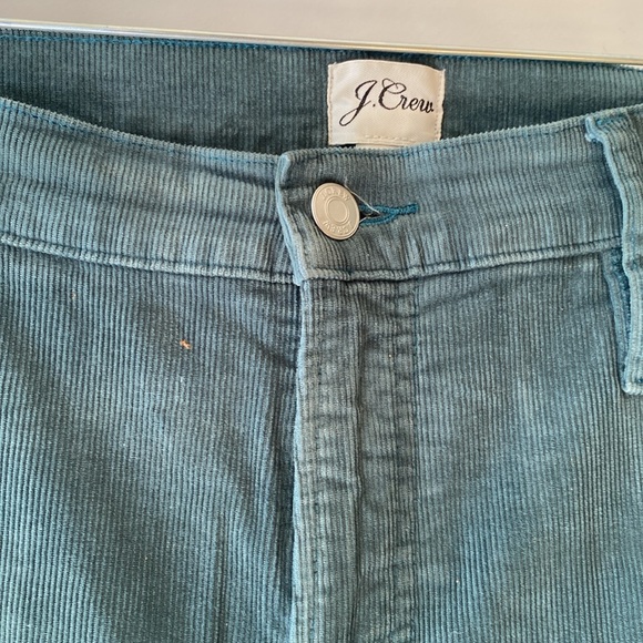 Women’s green corduroy J Crew jeans/pants size 33 - Picture 3 of 10